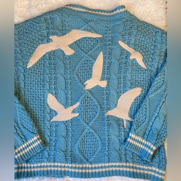 Taylor Swift 1989 Women’s Light Blue Cardigan Size XS / SM - Picture 11 of 11